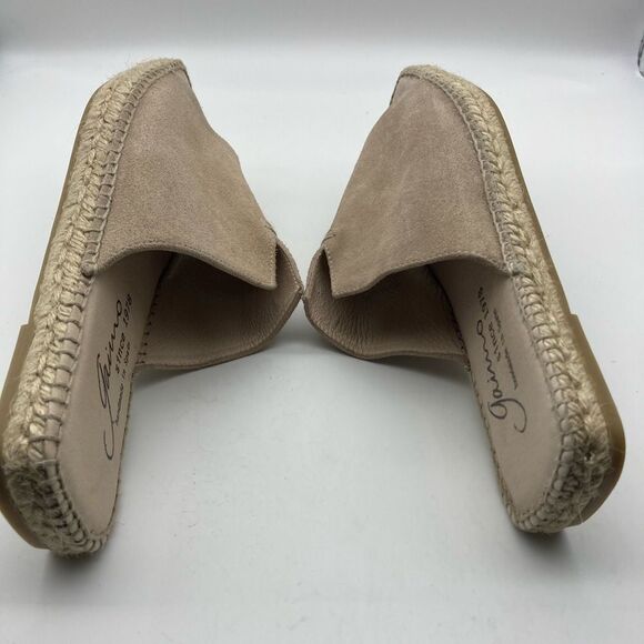 Gaimo Anthropologie Suede/Leather Espadrille Size 10,5 Handymade in Spain - Picture 6 of 8